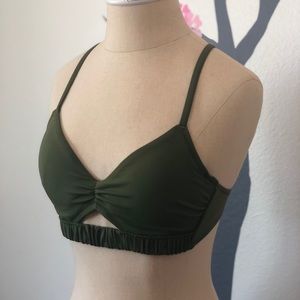 Shade & Shore:Bikini Top, Green